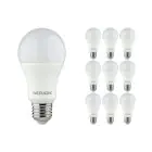 Opakowanie 10x Noxion Lucent Classic LED E27 Gruszka Matowy 9.5W 1055lm - 827 Bardzo Ciepła Biel | Zamienne 75W