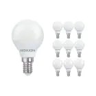 Opakowanie 10x Noxion Lucent Lustre LED E14 Piłka Matowy 4.5W 470lm - 827 Bardzo Ciepła Biel | Zamienne 40W