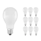 Opakowanie 10x Ledvance Classic LED E27 Gruszka Matowy 19W 2452lm - 827 Bardzo Ciepła Biel | Zamienne 150W