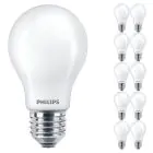 Opakowanie 10x Philips Corepro LED Żarówka E27 Gruszka Matowy 7W 806lm - 830 Ciepła Biel | Zamienne 60W