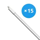 Opakowanie 15x Bright Choice Oprawy Hermetyczne LED 17W 1870lm - 840 Zimna Biel | 120cm
