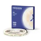 Noxion Taśma LED Naga 5 Metr IP20 SMD2835/120 24V 9.6W/m 965 /8mm/50mm + DC Kabel
