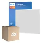Opakowanie 4x Philips LED Panel Ledinaire RC065B 28W 3400lm - 840 Zimna Biel | 60x60cm - UGR 