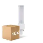 Opakowanie 10x Ledvance Dulux-D LED 9W - 840 Zimna Biel | 2-Piny - Zamienne 26W