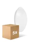 Opakowanie 5x Ledvance Surface Okólnik 250 Valkoinen 13W 920lm - 830 Ciepła Biel | Sensor - IP44 - Zamienne 2x13W