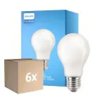 Opakowanie 6x Philips Corepro LED Żarówka E27 Gruszka Matowy 10.5W 1521lm - 840 Zimna Biel - Zamienne 100W