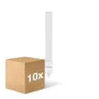 Opakowanie 10x Noxion Lucent PL-S LED  6W - 827 Bardzo Ciepła Biel | 2-Piny - Zamienne 11W