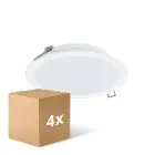 Opakowanie 4x Philips LED Downlight Lediniare DN065B Meta lValkoinen 12W 1200lm 110D - 830-840-865 CCT | 175mm - Aukko 150mm - IP20