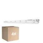 Opakowanie 4x Ledvance Oprawy Hermetyczne LED Paroizolacja 58W 8000lm - 840 Zimna Biel | 150cm