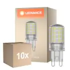 Opakowanie 10x Ledvance Performance LED Capsule Przezroczysty G9 4.2W 470lm - 840 Zimna Biel | Zamienne 40W