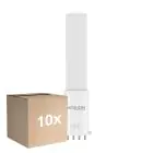 Opakowanie 10x Noxion Lucent PL-S LED  4.3W - 827 Bardzo Ciepła Biel | 4-Piny - Zamienne 9W