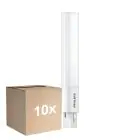 Opakowanie 10x Philips CorePro PL-S LED 5W - 830 Ciepła Biel | 2-Piny - Zamienne 11W