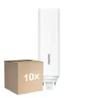 Opakowanie 10x Philips CorePro PL-T LED Żarówka HF 15W - 840 Zimna Biel | 4-Piny - Zamienne 15W