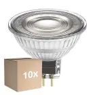 Opakowanie 10x Ledvance Performance LED Spot Reflektor GU5.3 MR16 5W 345lm 36D - 940 Zimna Biel | Najlepsze renderowanie kolorów - Ściemnianie - Zamienne 35W