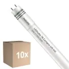 Opakowanie 10x Philips Rura LED T8 CorePro (UN) High Output 8W 900lm - 840 Zimna Biel | 60cm - Zamienne 18W