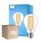 Opakowanie 10x Philips Corepro LED Żarówka E27 Gruszka Przezroczysty 13W 2000lm - 827 Bardzo Ciepła Biel | Zamienne 120W