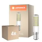 Opakowanie 4x Ledvance Special T Slim LED B15d Rura one-handed Przezroczysty 6.5W 806lm - 827 Bardzo Ciepła Biel | Zamienne 60W
