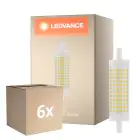 Opakowanie 6x Osram LED R7s 118mm Przezroczysty 19W 2452lm - 865 Światło Dzienne | Zamienne 150W