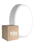 Opakowanie 10x Ledvance LED Bulkhead Okrągła Valkoinen 9.5W 1220lm - 830-840 CCT | 262mm - IP65