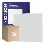 Opakowanie 5x Noxion LED Panel Delta Value V5 Backlit 28W 3920lm 830/840 CCT | 60x60cm - < 22 - Philips Driver