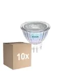 Opakowanie 10x Noxion LED Spot Reflektor GU4 MR11 2.8W 184lm 36D - 927 Bardzo Ciepła Biel | Najlepsze Renderowanie Kolorów - Ściemnianie - Zamienne 20W