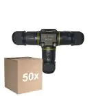 Opakowanie 50x Noxion Wodoodporny Quick T Złącze  - 3 pole
