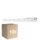 Opakowanie 10x Ledvance Oprawy Hermetyczne LED Paroizolacja 46W 6400lm - 840 Zimna Biel | 150cm