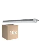 Opakowanie 10x Ledvance Oprawy Hermetyczne LED Paroizolacja Kompaktowy 31W 3500lm - 830 Ciepła Biel | 150cm