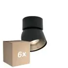 Opakowanie 6x Nordlux Pitcher Spot Metal Czarny | Nadaje Się Do GU10