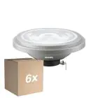 Opakowanie 6x Philips Corepro LED Spot G53 AR111 7W 550lm 40D - 830 Ciepła Biel | Zamienne 50W