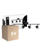 Opakowanie 6x D'Lite Lampa sufitowa Trop Piaszczysty Czarny| Nadaje Się Do 4x GU10