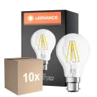 Opakowanie 10x Ledvance Classic Performance LED Żarówka B22d Gruszka Włókno Przezroczysty 6.5W 806lm - 827 Bardzo Ciepła Biel | Zamienne 60W