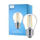 Philips Corepro LED Lustre E27 Piłka Włókno Przezroczysty 4.3W 470lm - 827 Bardzo Ciepła Biel | Zamienne 40W