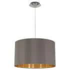 Eglo Lampa Wisząca Maserlo Stal Satynowy Nikiel | Nadaje Się Do E27