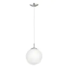 Eglo Lampa Wisząca Rondo Stal Satynowy Nikiel | Nadaje Się Do E27