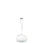 Eglo Lampa Wisząca Optica Stal Satynowy Nikiel | Nadaje Się Do 2x E27
