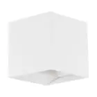 Eglo Światło Ścienne Calpi Aluminium Valkoinen Up & Down 3.3W 340lm - 830 Ciepła Biel | IP44 