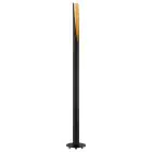 Eglo Lampa podłogowa Barbotto Stal Czarny, Złoty 4.5W 345lm - 830 Ciepła Biel | Nadaje Się Do GU10