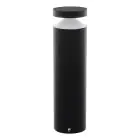 Eglo Lampa na postumencie Melzo Zewnętrzna Aluminium Czarny 11W 1300lm - 830 Ciepła Biel