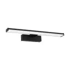 Eglo Światło Ścienne Pandella 1 Aluminium Czarny Oświetlenie łazienkowe 7.4W 900lm - 840 Zimna Biel | IP44 