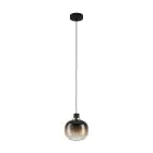 Eglo Lampa Wisząca Oilella Stal Czarny Złoty | IP20 - Nadaje Się Do 1x E27 