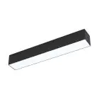 Eglo Lampa sufitowa Salitta Aluminium Czarny 9W 1080lm - 830 Ciepła Biel