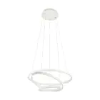 Eglo Lampa Wisząca Lobinero-Z Aluminium Stal Valkoinen 40W 6100lm - 830-865 Przestrajalny Valkoinen | IP20 - Zigbee Ściemnianie