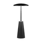 Eglo Lampa Stołowa Piccola Stal Czarny 2W 270lm - 824-830-840 CCT | IP54 - Touch Ściemnianie - USB-C