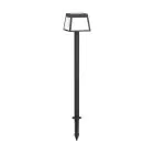 Eglo Kolec Światło Altilia Solar Czarny 7W 790lm - 830 Ciepła Biel | IP65 - Czujnik Ruchu