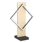 Eglo Lampa Stołowa Boyal Drewno Czarny, Brązowy 13W 1750lm - 830 Ciepła Biel