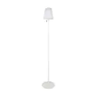 Eglo Lampa podłogowa Scordiano-L Solar Stal Valkoinen 2W 220lm - 830-840-865 CCT | IP44 - USB-C