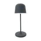 Eglo Lampa Stołowa Mannera-S Aluminium Czarny 1W 170lm - 825-830-840 CCT | IP54 - Touch Ściemnianie - USB-C