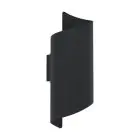 Eglo Światło Ścienne Montarello Stal Czarny Up & Down 4W 510lm - 827-840-860 CCT | IP54