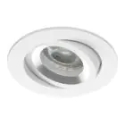 Noxion Wpuszczany Spot Drome MR16 uchylny Valkoinen | Aukko 69mm - GU10 Trzonek